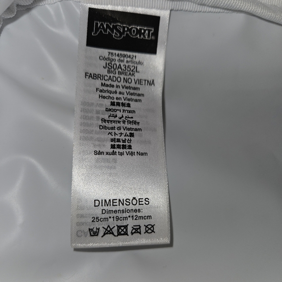 JansSport Big Student Backpack Lucky Bandanna w/Matching Big Break Lunch Pack - Picture 12 of 14